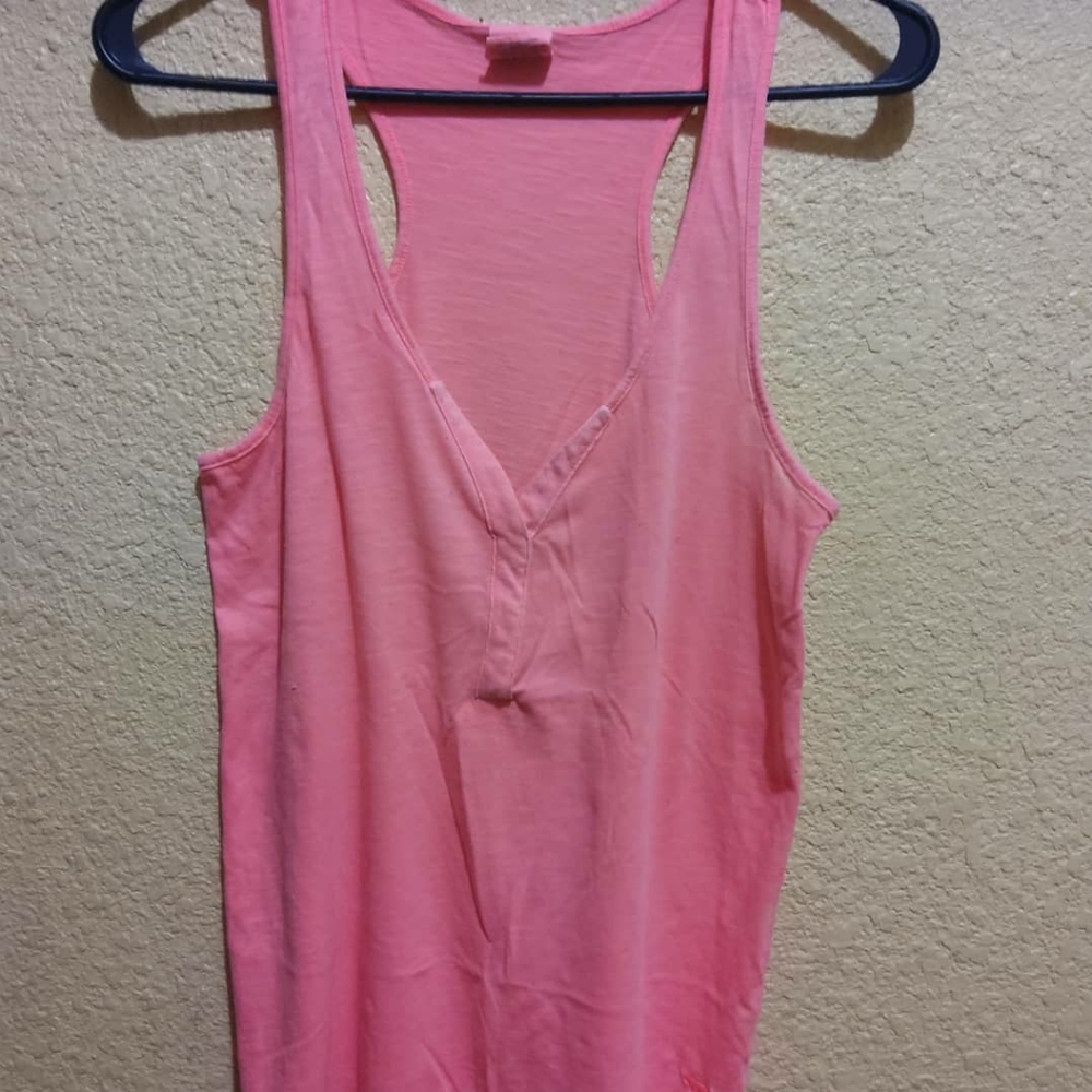 PINK Small Melon Color Tank Top